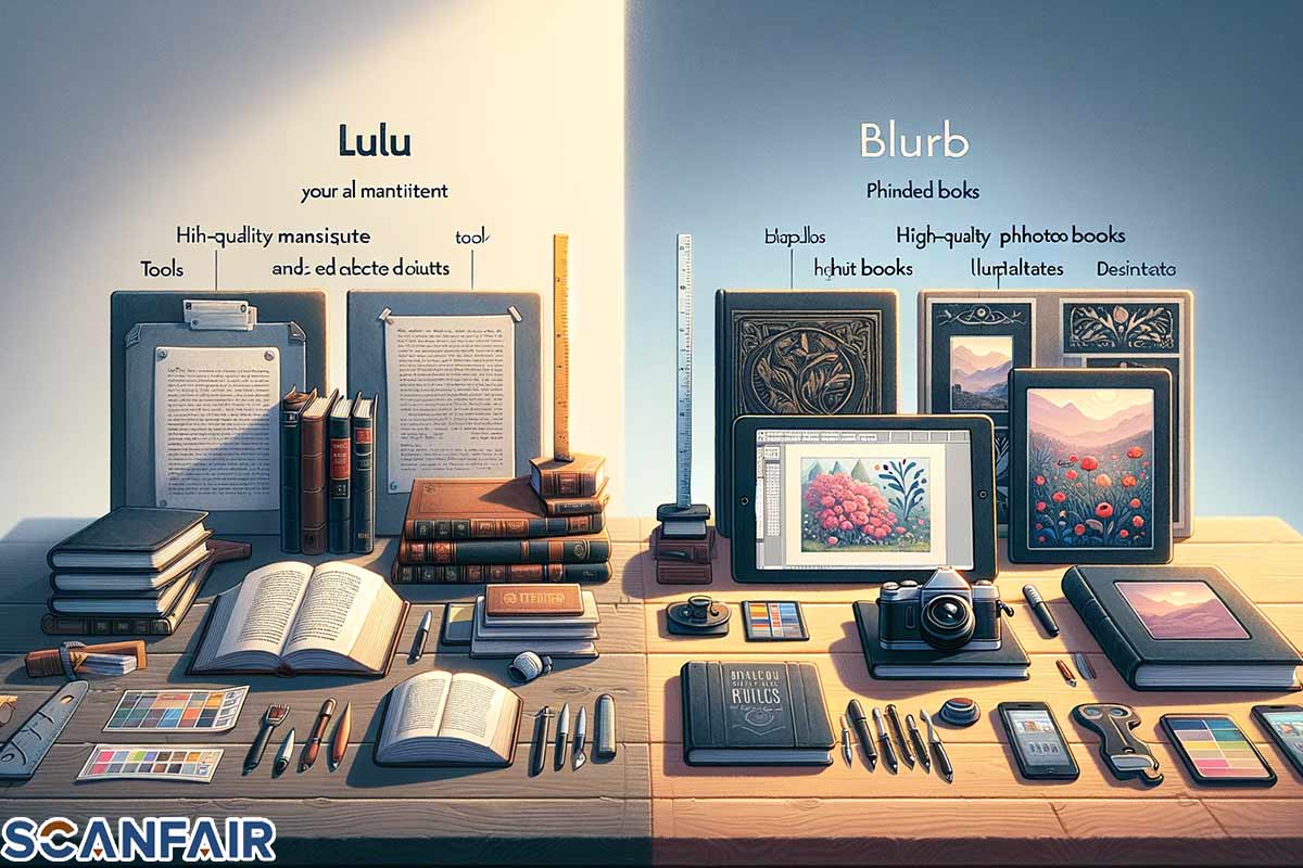 Lulu vs. Blurb